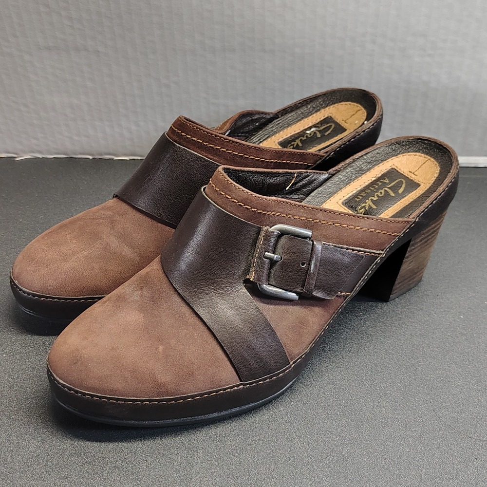 Clarks artisan clogs sz 7 woman's